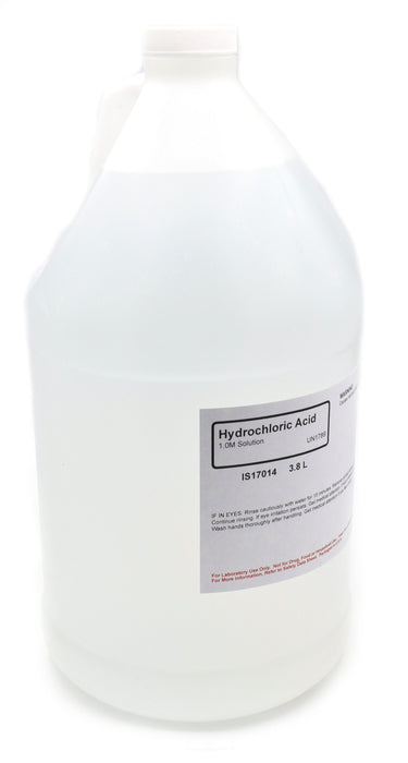 1.0M Hydrochloric Acid Solution, 3800mL - The Curated Chemical Collection