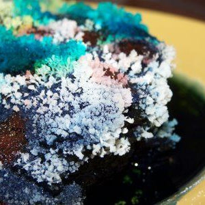 Growing Crystals on Coal