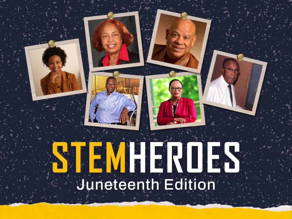 Scientists, engineers and mathematicians from the Black and African American Community to celebrate this Juneteenth