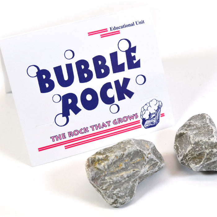 Growing Crystals with Bubble Rocks