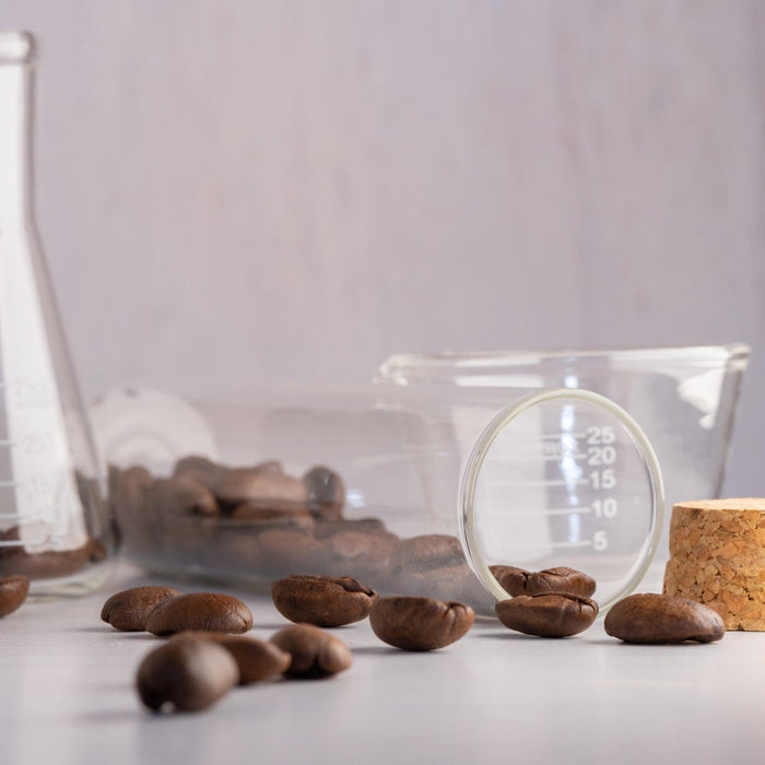 Coffee Beans in a Lab