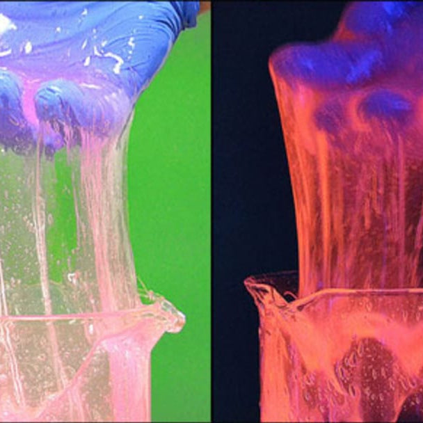 Create Fluorescent Slime Using Polyvinyl Alcohol Chemistry