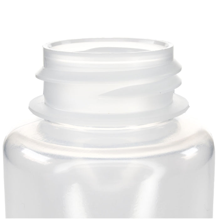 Eisco - 250mL Wide Mouth Polypropylene Translucent Reagent Bottles with Polypropylene Caps, Pack of 12, Non-Sterile, Autoclavable, Leakproof Laboratory Storage Bottles, 0-135°C Temperature Range