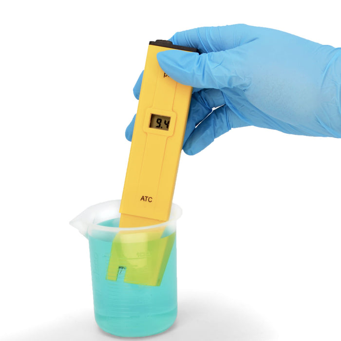Eisco - Pocket-Sized Digital pH Tester with 0.0 to 14.0 pH Range Â±0.1 Accuracy - Lightweight and Portable - Includes Calibration Screwdriver and Plastic Storage Case for Laboratory and Educational Use