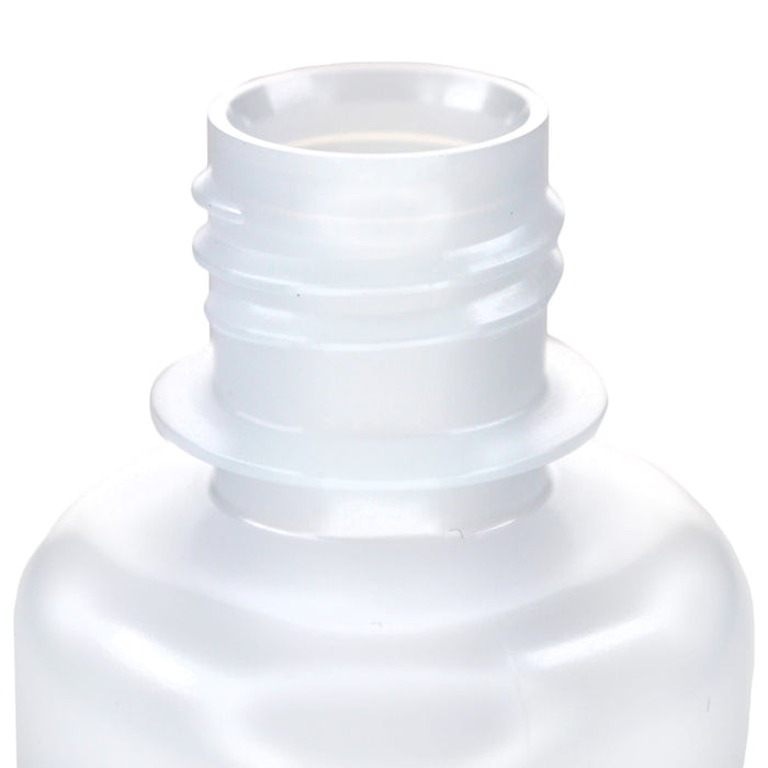 Eisco - Pack of 12, 60mL Narrow Mouth LDPE Translucent Reagent Bottles with Polypropylene Caps, Non-Sterile, Leak-Proof, Chemical Resistant Laboratory Storage Bottles, -100 to 80°C Temperature Range