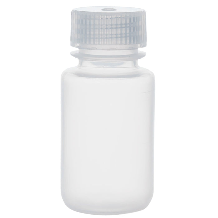 Eisco - Bulk Pack of 1000, 60mL Wide Mouth Polypropylene Reagent Bottles with Polypropylene Caps, Non-Sterile, Autoclavable, Laboratory Containers, 0-135°C Temperature Range
