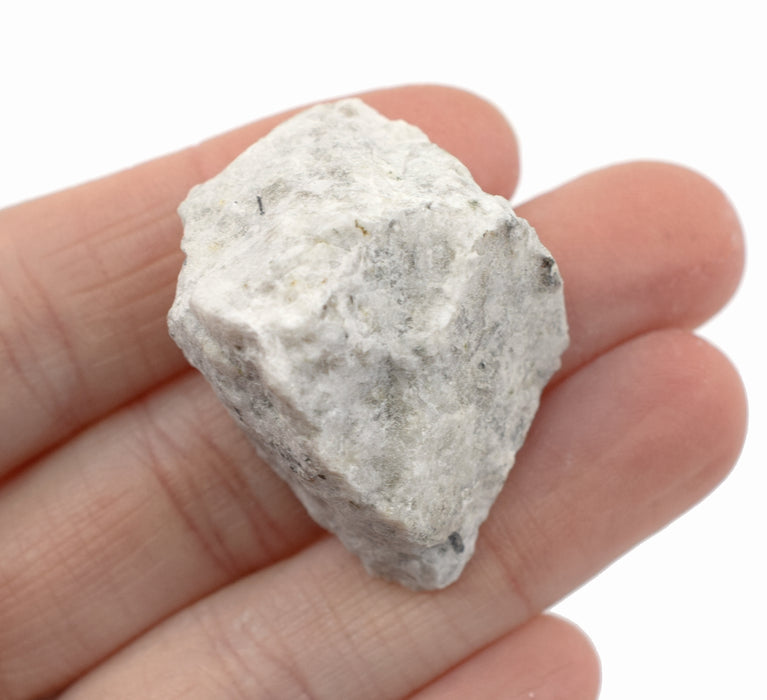 12PK Raw Porphyritic Granite, Igneous Rock Specimen - Approx. 1"- Geologist Selected & Hand Processed - Great for Science Classrooms - Eisco Labs