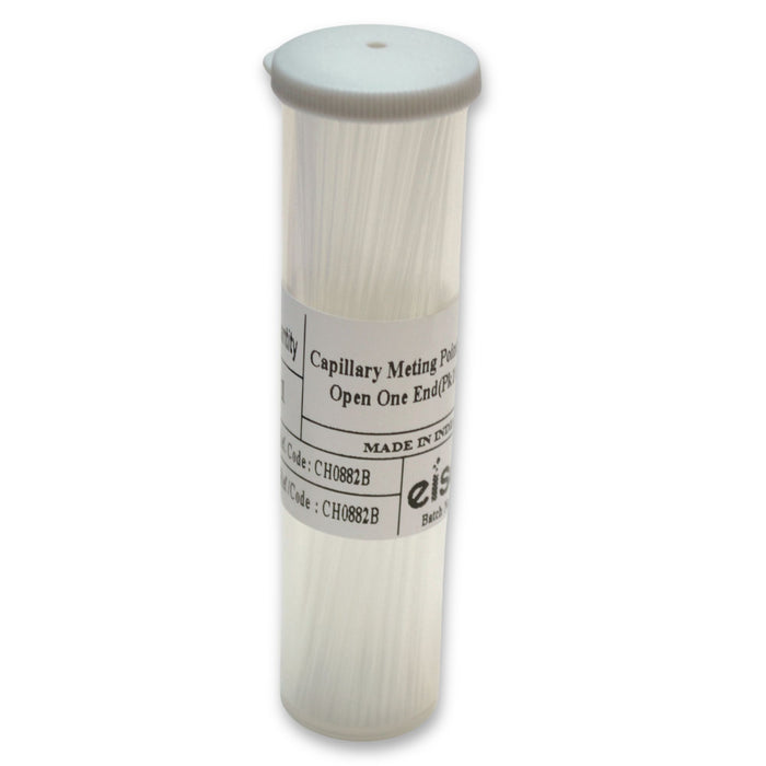 Borosilicate Glass Capillary Melting Tubes, 4", 100-Pack