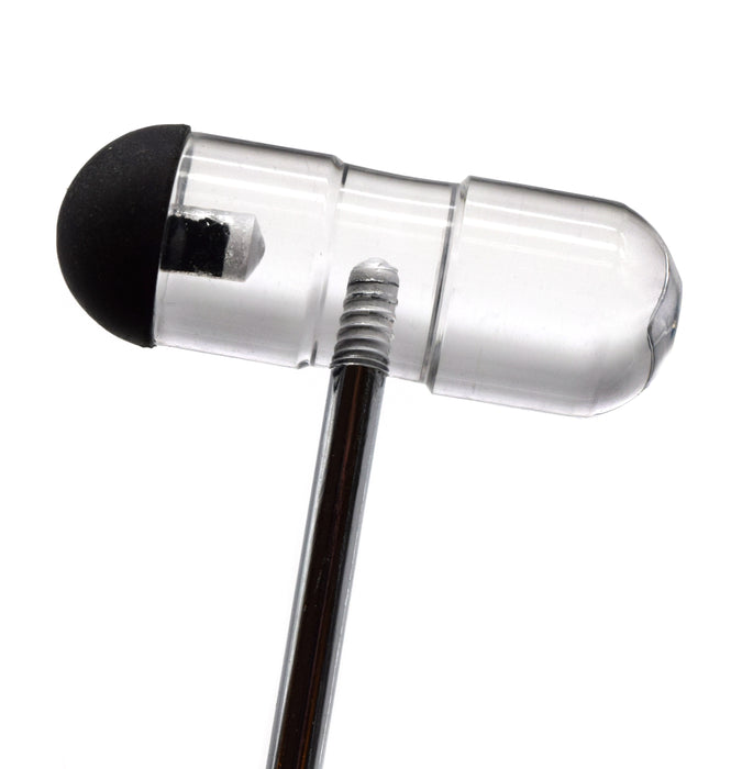 8-Piece Scientific Tuning Fork Set with Mallet and Wooden Case