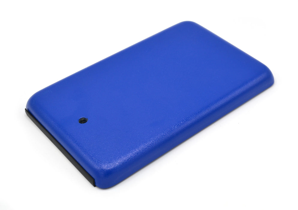 Rectangular Retort Base & Rod Set, 3.75 lbs - Base: 8"x5" - Rod: 23.6"L (60cm) x 12mm Dia. - Heavy Duty, Corrosion Resistant Steel