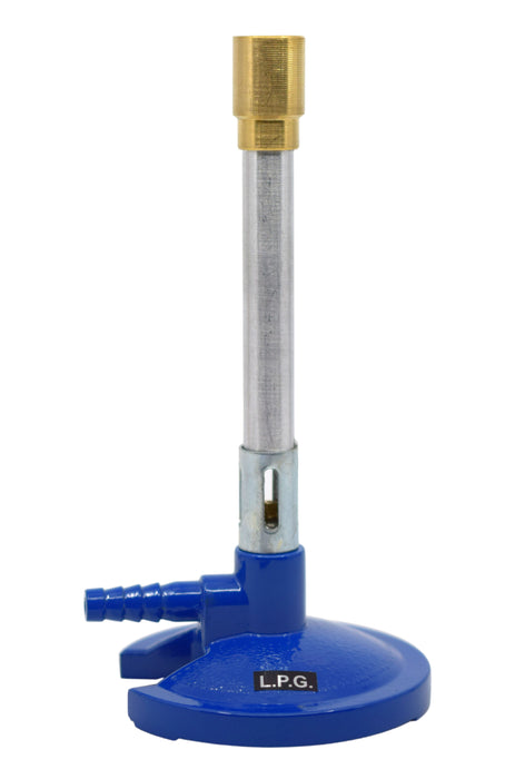 Bunsen Burner, LPG - Die Casted Zinc Alloy Base, Flame Stabilizer - Eisco Labs