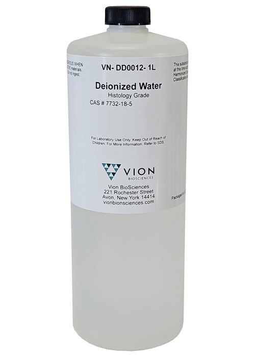 Deionized Water 1L - High-Quality Histology Grade Water