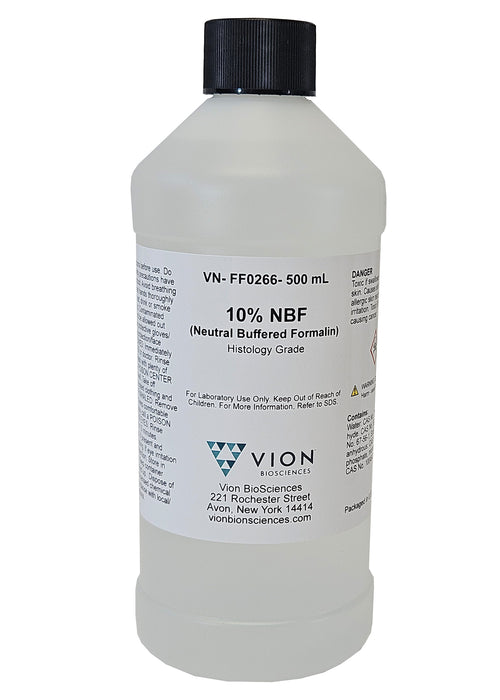 Formalin 10% Neutral Buffered 500mL - Tissue Preservation Fixative