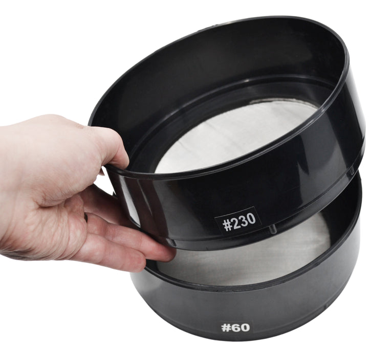 Plastic Stackable Sieve Set, 6-Piece, 7"