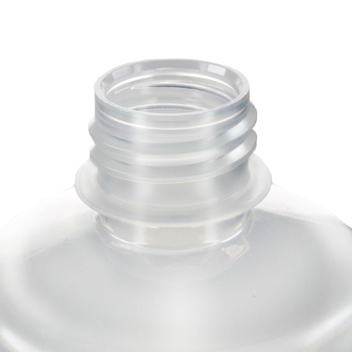 Eisco - Pack of 12, 500mL Narrow Mouth Polypropylene Reagent Bottles with Polypropylene Caps, Autoclavable, Translucent, Non-Sterile, Leak-Proof, 0-135°C Temperature Range, Ideal for Lab Storage and Transport