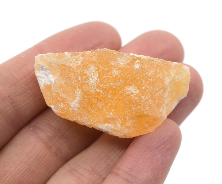 12PK Raw Calcite, Mineral Specimens - Approx. 1" - Geologist Selected & Hand Processed - Great for Science Classrooms - Class Pack - Eisco Labs