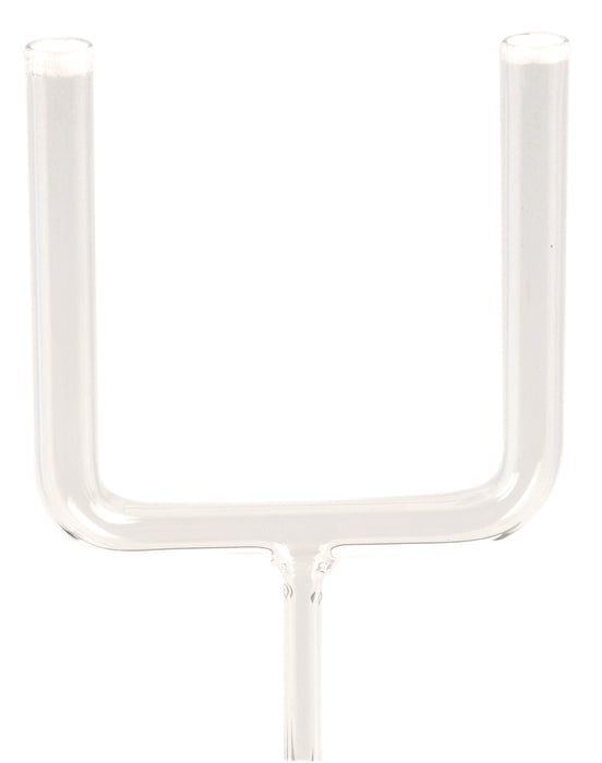 Borosilicate Salt Bridge (Diameter of "U" tubes: Outer: 0.53in/Inner: 0.41in; Diameter of bottom tube: Outer: 0.32in/Inner:0.19in