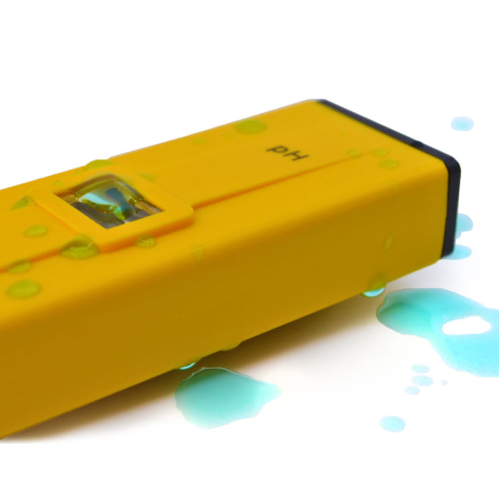 Eisco - Pocket-Sized Digital pH Tester with 0.0 to 14.0 pH Range Â±0.1 Accuracy - Lightweight and Portable - Includes Calibration Screwdriver and Plastic Storage Case for Laboratory and Educational Use