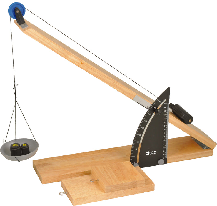 Eisco Labs Inclined Plane and Friction Board, fitted with Arc