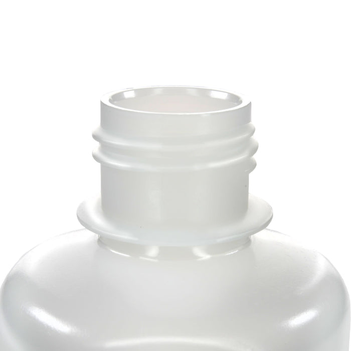 Eisco - Pack of 12, 125mL Sterile Narrow Mouth HDPE Translucent Reagent Bottles with Polypropylene Caps, Leak-Proof, Chemical Resistant, Laboratory Storage Bottles, -100 to 120°C Temperature Range