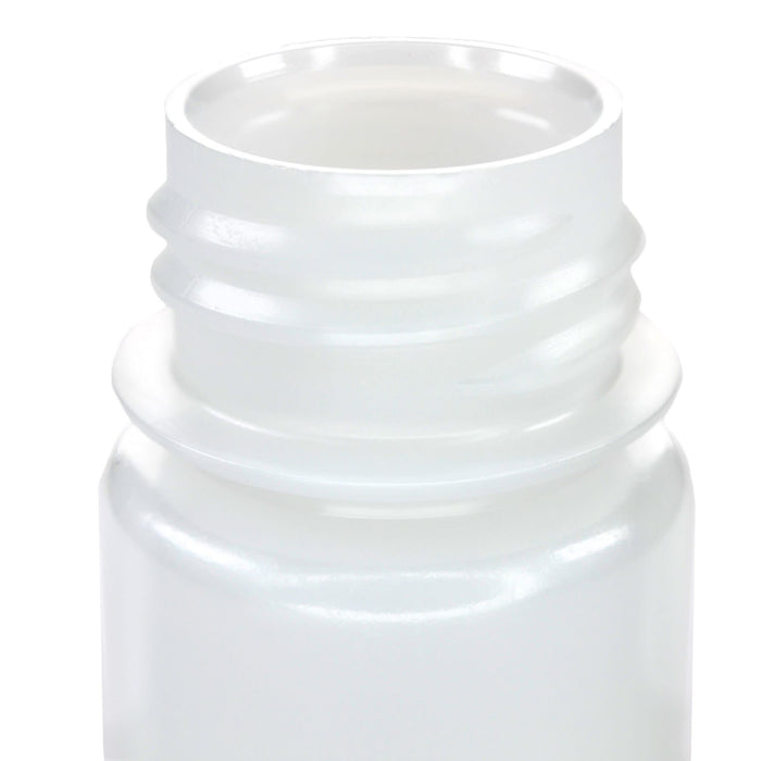 Eisco - Bulk Pack of 1000, 30mL Wide Mouth HDPE Reagent Bottles with Polypropylene Caps, Non-Sterile, Lab Containers for Chemicals and Samples, -100 to 120°C Temperature Range