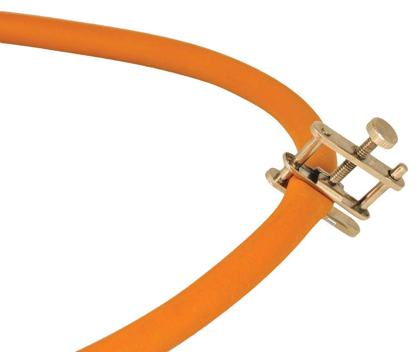 Hoffman Tube Clamp, 1-5/16" - Nickel Plated Brass