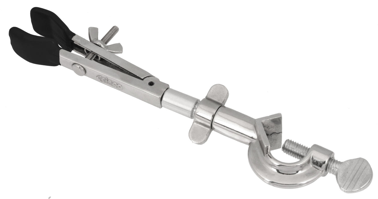 2 Prong Single Adjustable Universal Clamp - Small, with integral bosshead