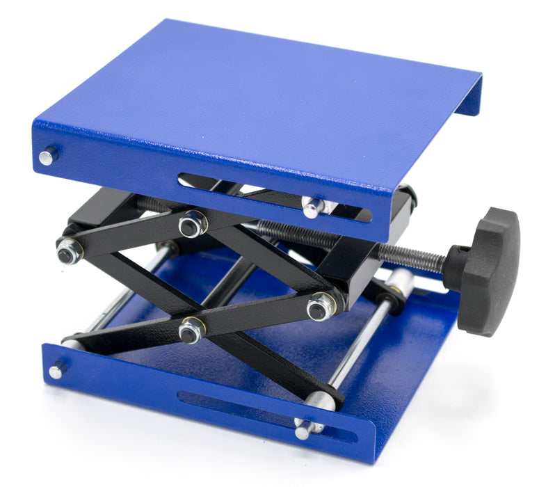 Eisco Labs Laboratory Scissor Jack - 6" by 5"- Max Height 10", Min Height 2"