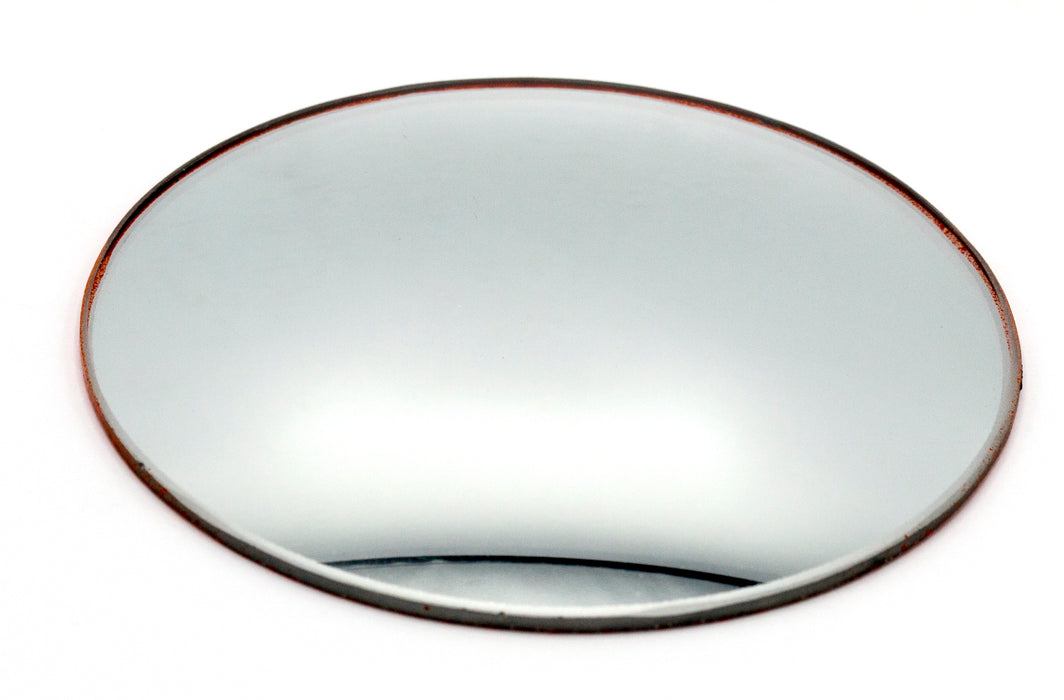 Round Convex Glass Mirror, 4" Diameter
