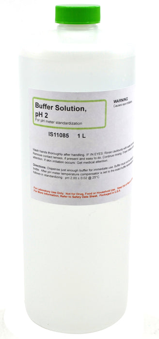 2.00 pH Standard Buffer Solution, 1000mL - The Curated Chemical Collection
