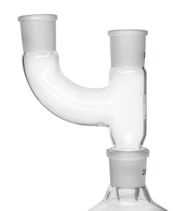 Adapter Multiple - Two necks parallel, Socket size 29/32, Cone size 29/32