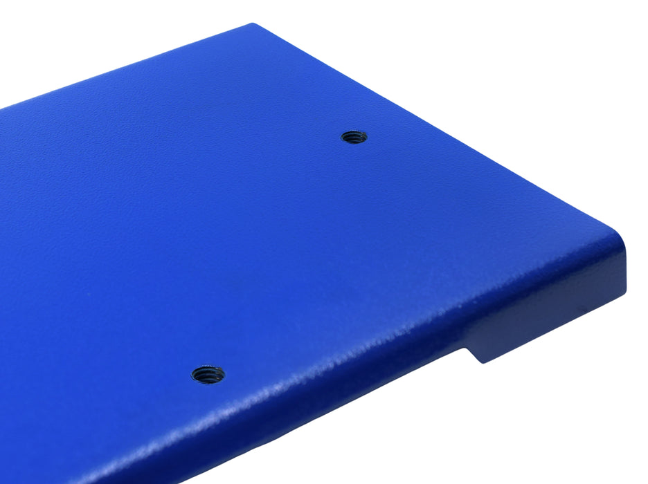 Rectangular Retort Base, 12.5"x8" - Two Perpendicular Threaded Holes for Rods - Heavy Duty, Corrosion Resistant Steel