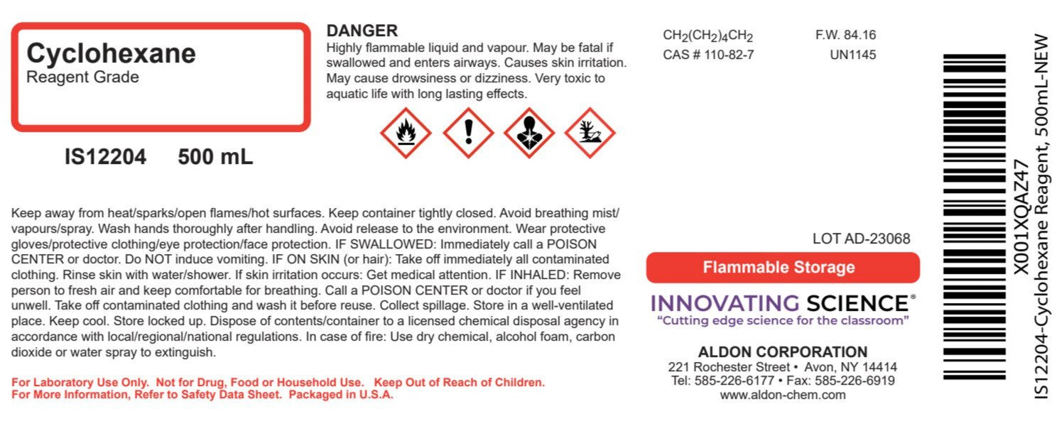 Cyclohexane Reagent, 500mL - The Curated Chemical Collection