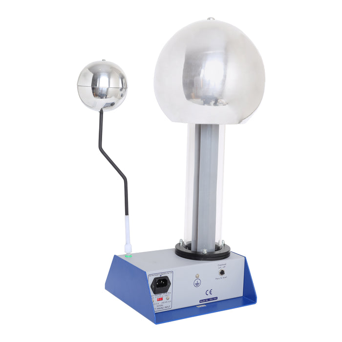 400,000 Volt Van De Graaff Kit with 10 Electrostatic Attachments