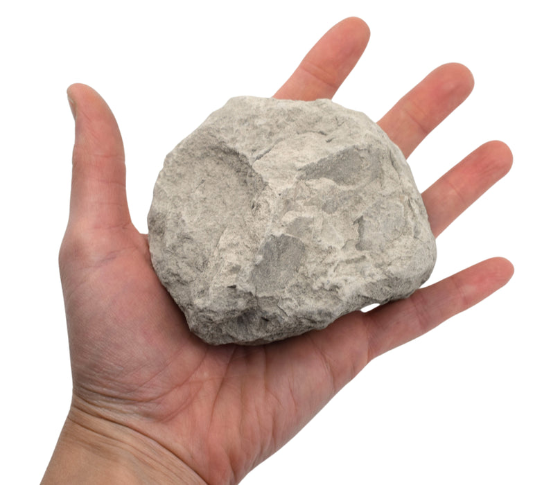 Raw Limestone Chalk, Sedimentary Rock Specimen - Approx. 3