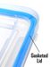 still air box gasketed lid