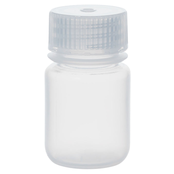 Eisco - Bulk Pack of 1000, 30mL Wide Mouth Polypropylene Reagent Bottles with Polypropylene Caps, Non-Sterile, Autoclavable, Laboratory Containers, 0-135°C Temperature Range