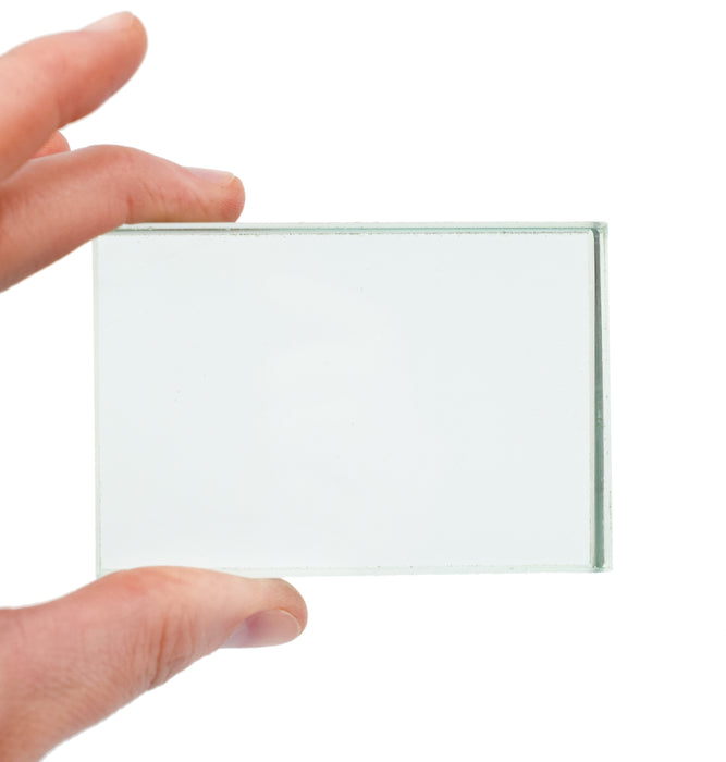 Rectangular Refraction Block, 75mm x 50mm x 18mm - Optical Glass