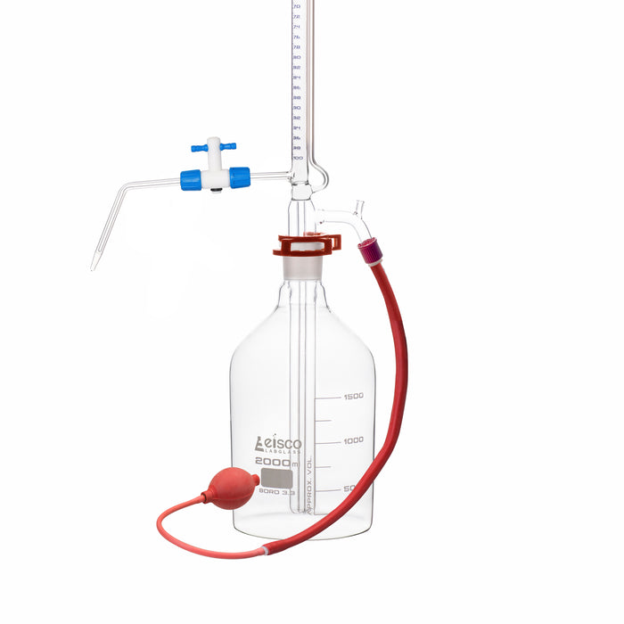 Automatic Zero Burette, 100mL - Class B - Borosilicate Glass