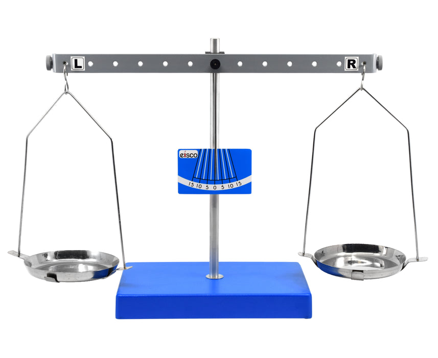 Pan Balance Scale Demonstration Lever with Two Pans, 10.75"