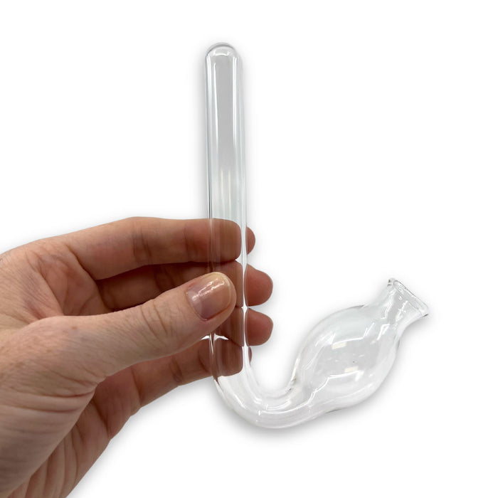 Eisco Labs - Small Fermentation Tube without Foot - Borosilicate Glass for Microbiology, Biochemistry, and Lab Experiments