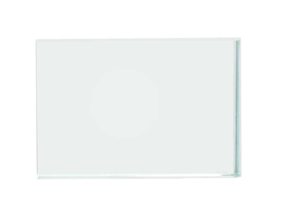 Rectangular Refraction Block, 75mm x 50mm x 18mm - Optical Glass