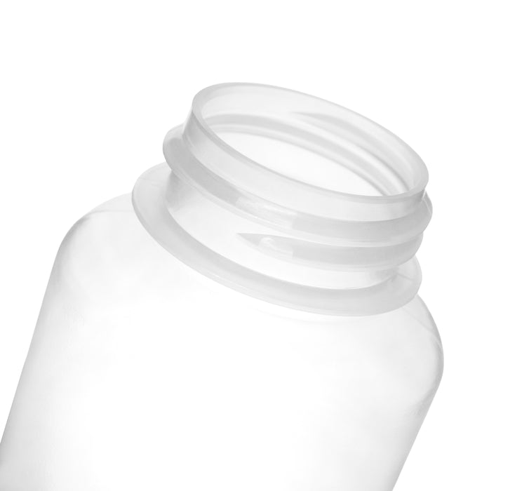 6PK Reagent Bottles, 250ml - Wide Neck with Screw Cap - Polypropylene