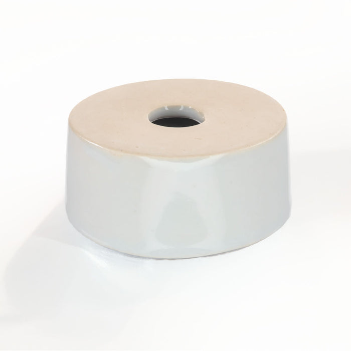 Eisco ?Çô Porcelain Beehive Shelf 7.5cm ?Çô Fully Glazed Inside and Out ?Çô Laboratory Shelf for Crucibles, Burners, and Steam Baths