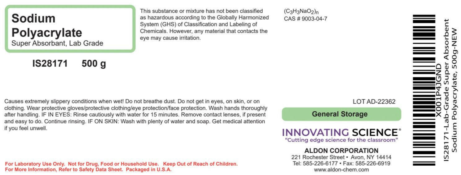 Sodium Polyacrylate, 500g - Super Absorbent - Lab-Grade - The Curated Chemical Collection
