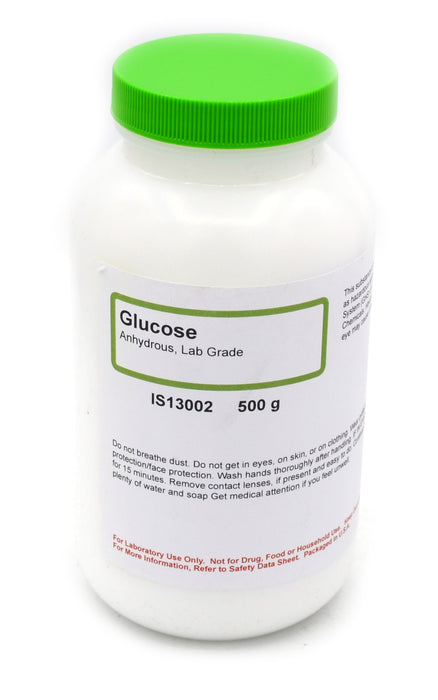 Glucose, 500g - Anhydrous - Lab-Grade - The Curated Chemical Collection