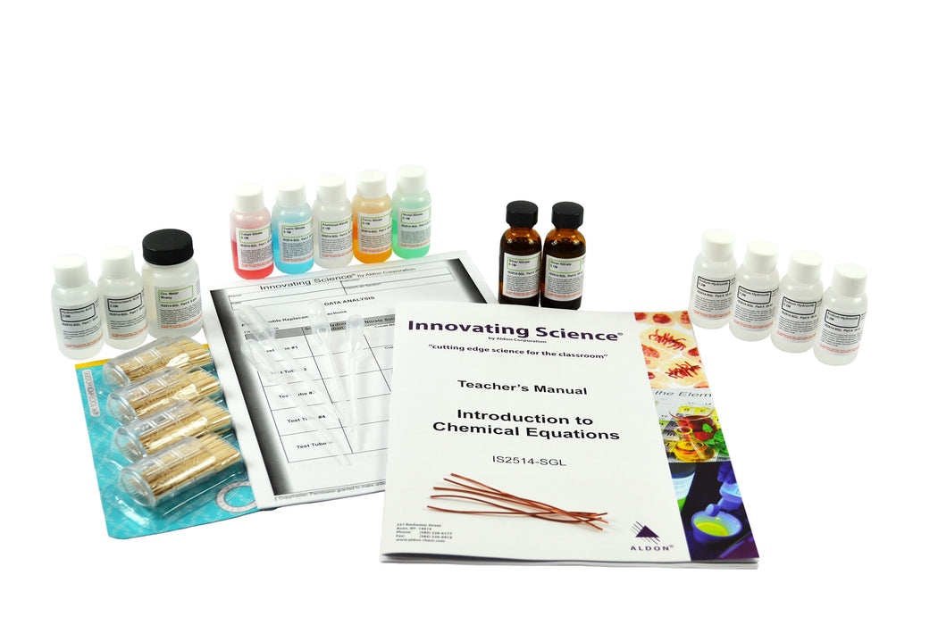 Introduction to Chemical Equations - Distance Learning Kit - Innovating Science