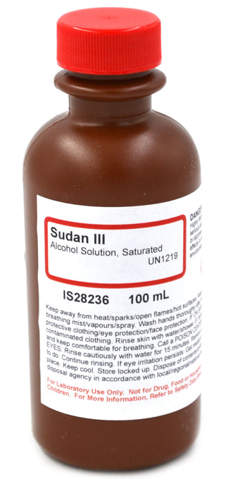 Sudan III Biological Stain Solution, 100mL