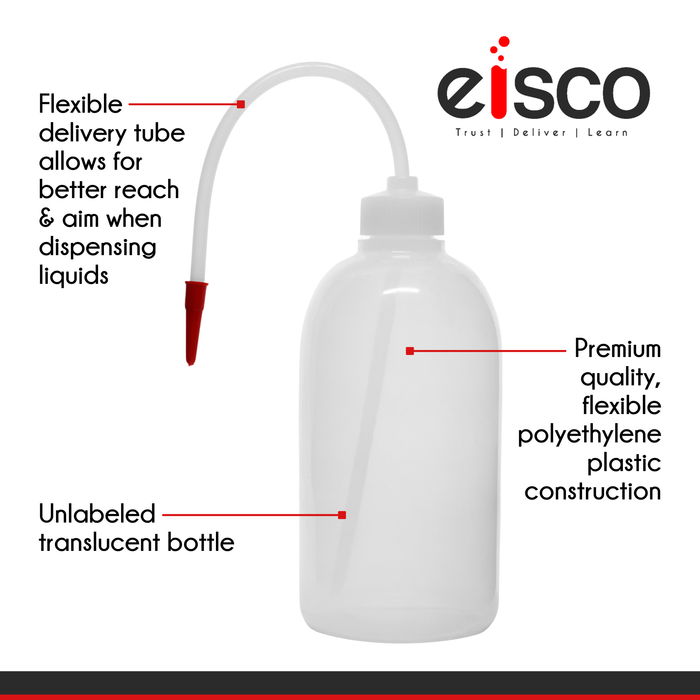 Wash Bottle, 250mL - Low Density Polyethylene