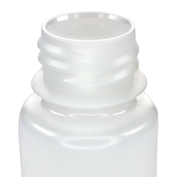 Eisco - Bulk Pack of 1000, 60mL Wide Mouth HDPE Reagent Bottles with Polypropylene Caps, Non-Sterile, Lab Containers for Chemicals and Samples, -100 to 120°C Temperature Range